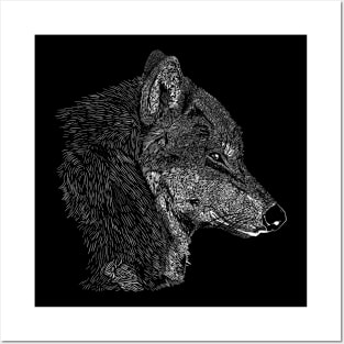 Wolf Posters and Art